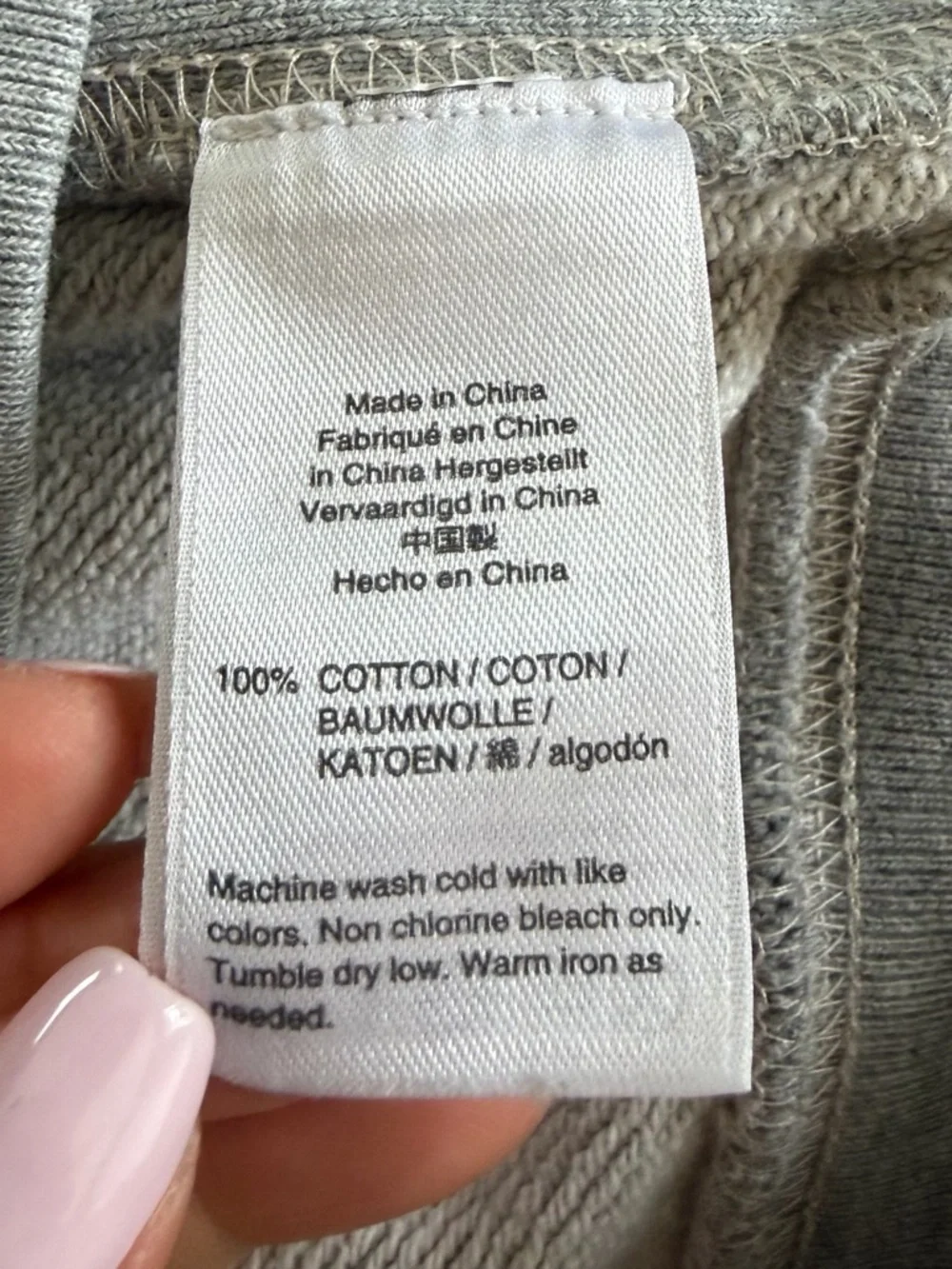 J. Crew heavy hoodie